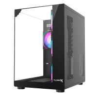 TURBOX Teras Akvaryum Cam Tasarım 4XARGB Fan 500W PSU USB 3.0 ATX Oyuncu Bilgisayar Kasası
